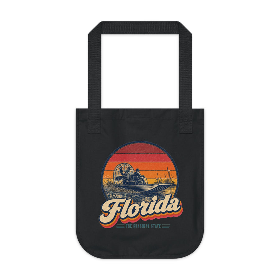 Florida Everglades Airboat Tote Bag