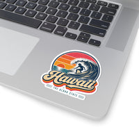 Hawaii Big Wave Surfing Sticker