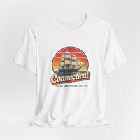 Connecticut Mystic Whaling Ship Tee
