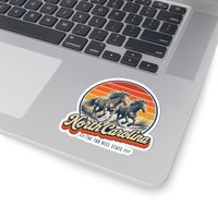 North Carolina Outer Banks Wild Horses Sticker