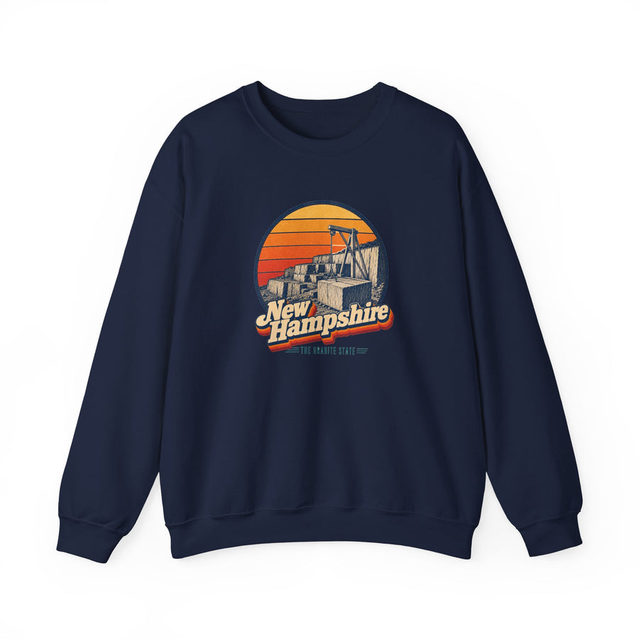New Hampshire Granite Quarry Sweatshirt