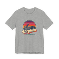Virginia Retro Sunset Tee