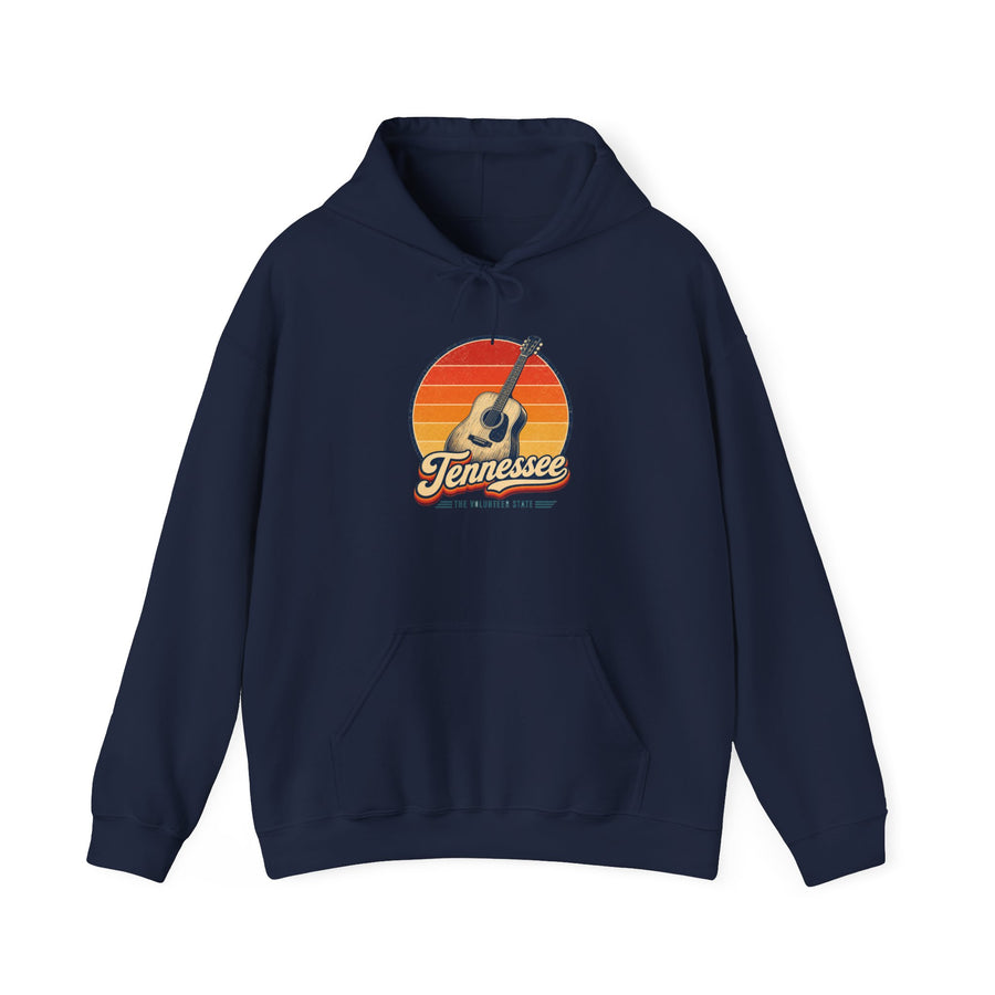Tennessee Acoustic Guitar Nashville Hoodie