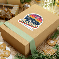 Arkansas Retro Sunset Sticker