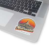 Nebraska Chimney Rock Sticker