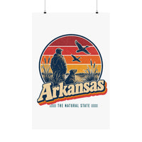 Arkansas Duck Hunting Poster