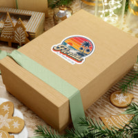 Florida Palm Trees And Beach Sticker