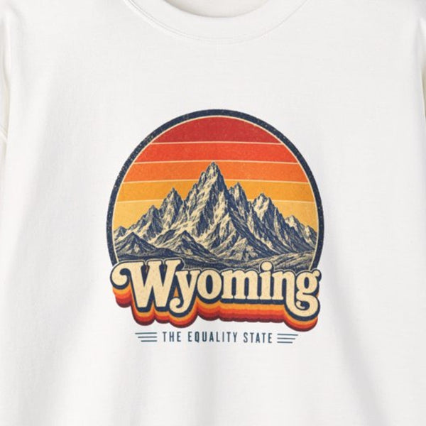 Wyoming Grand Tetons Sweatshirt