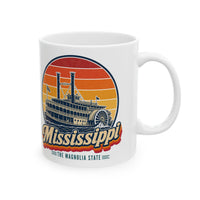 Mississippi Paddlewheel Riverboat Mug