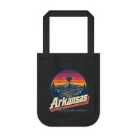 Arkansas Retro Sunset Tote Bag