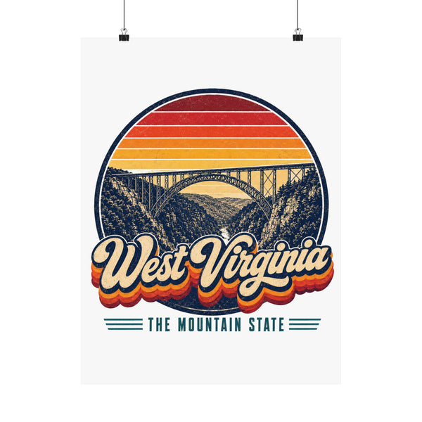 West Virginia New River Gorge Bridge Poster