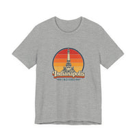 Indianapolis Retro Sunset Tee
