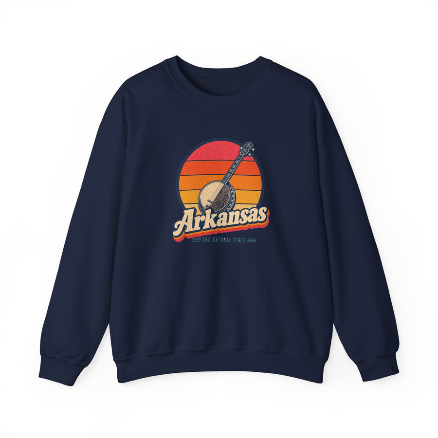 Arkansas Ozark Folk Banjo Sweatshirt