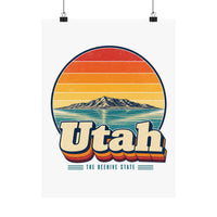 Utah Great Salt Lake Poster