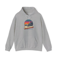 Maine Retro Sunset Hoodie