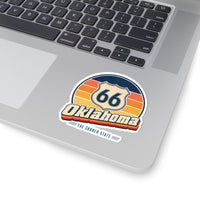 Oklahoma Route 66 Sticker