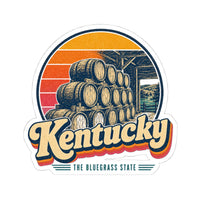 Kentucky Bourbon Barrels Sticker