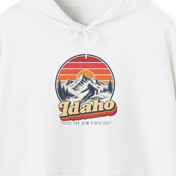 Idaho Sun Valley Skiing Hoodie
