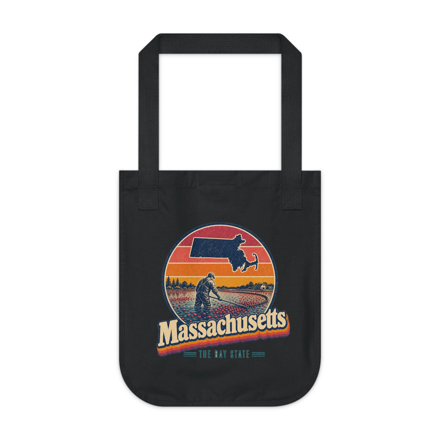 Massachusetts Cranberry Bog Tote Bag