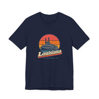 Louisiana Paddlewheel Steamboat Tee