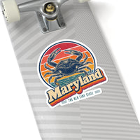 Maryland Blue Crab Sticker