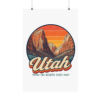 Utah Zion Canyon Poster