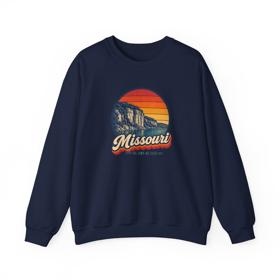 Missouri Ozark Lake Bluffs Sweatshirt