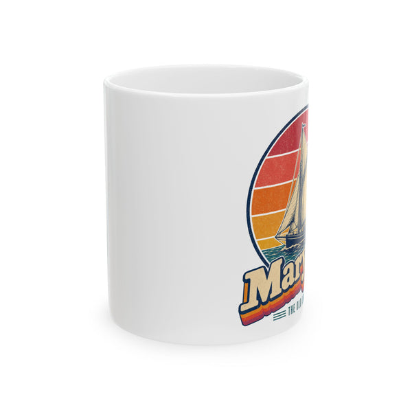 Maryland Skipjack Sailboat Mug