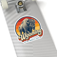 Wyoming Bison Sticker