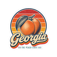 Georgia Giant Peach Sticker