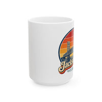 Jacksonville Retro Sunset Mug