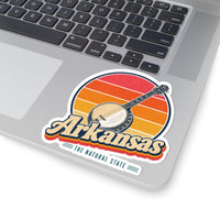 Arkansas Ozark Folk Banjo Sticker