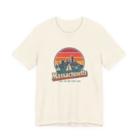 Massachusetts Boston Harbor Sailboats Tee