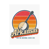 Arkansas Ozark Folk Banjo Poster