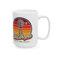 Oklahoma Prairie Windmill Mug