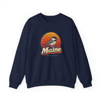 Maine Black Capped Chickadee Sweatshirt