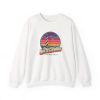 North Carolina Retro Sunset Sweatshirt