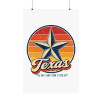 Texas Lone Star Poster