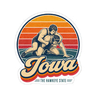 Iowa Wrestling Sticker