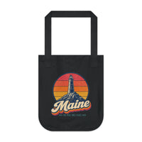Maine Rocky Coast Lighthouse Tote Bag