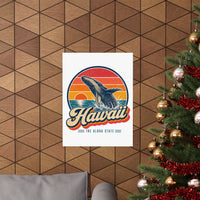 Hawaii Humpback Whale Poster