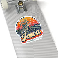 Iowa Corn Stalks Sticker