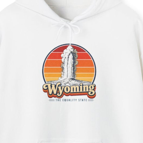 Wyoming Old Faithful Geyser Hoodie