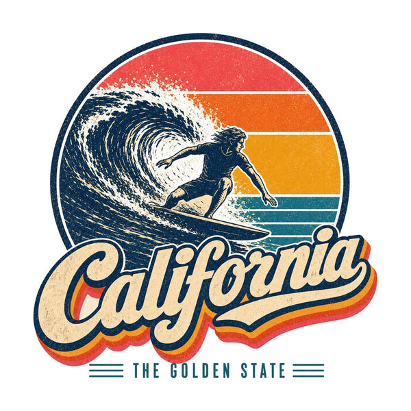 California Surfing Tee