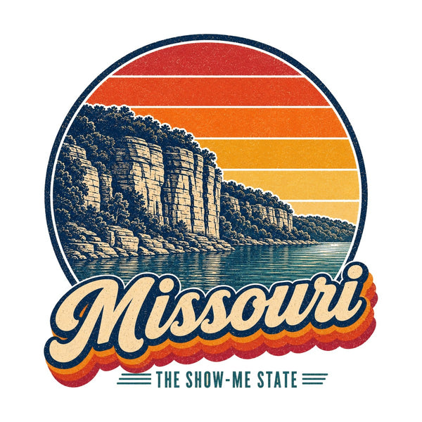 Missouri Ozark Lake Bluffs Tee