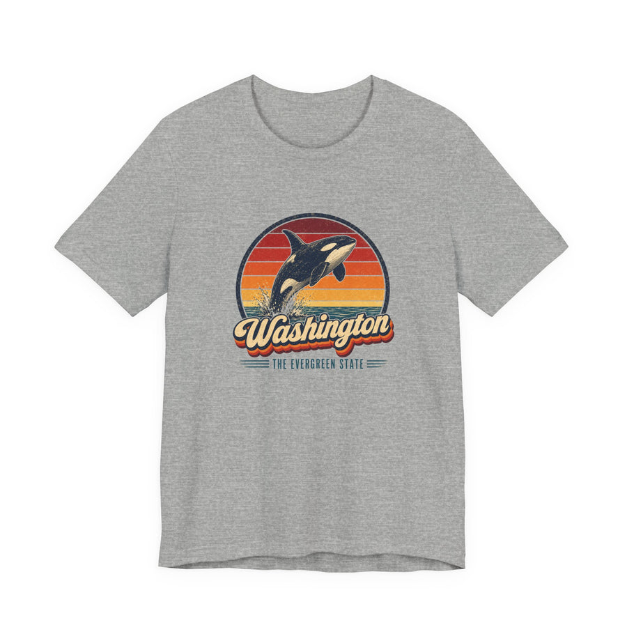 Washington Orca Whale Tee