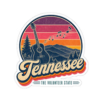 Tennessee Retro Sunset Sticker