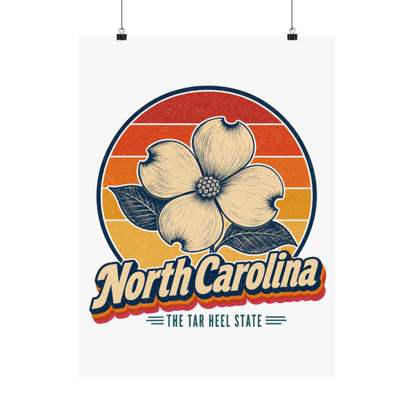 North Carolina Dogwood Blossom Poster