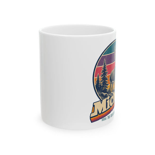 Michigan White Tailed Deer Mug