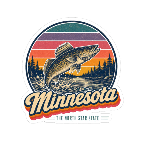Minnesota Walleye Sticker